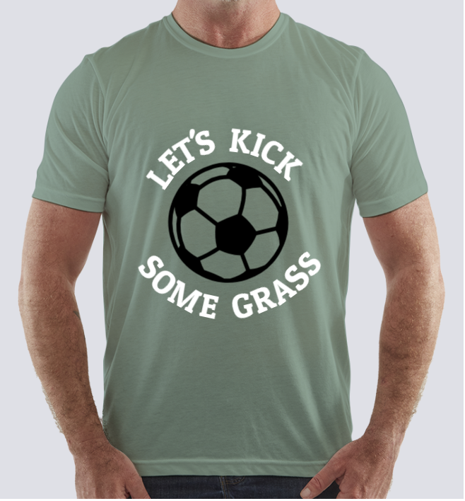 Let's kick some grass