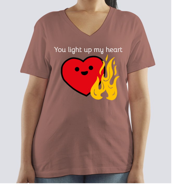 You light up my heart