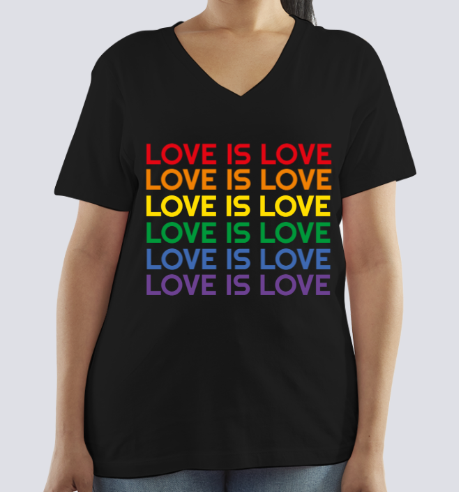 Love is Love - Rainbow Letters