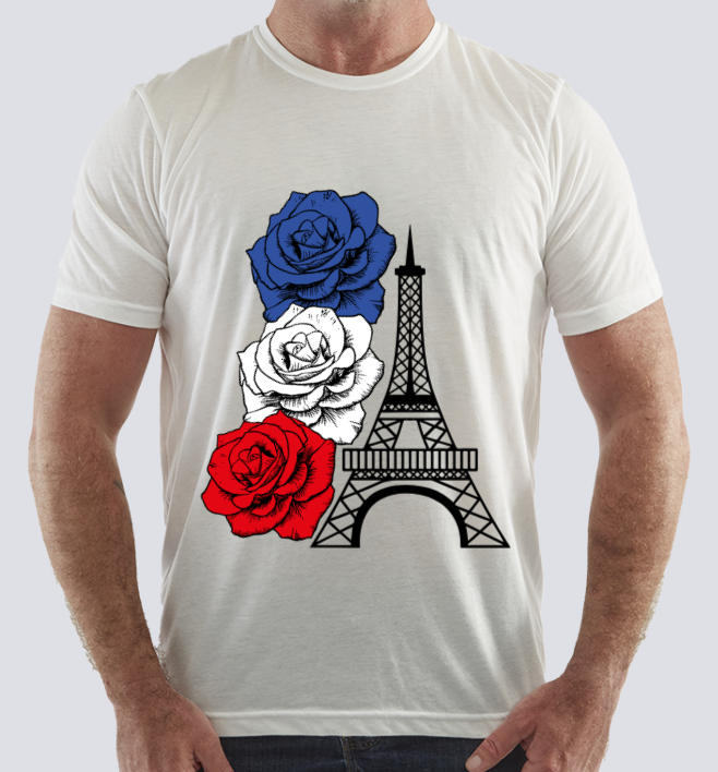 Eiffel Tower - Roses